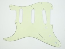 Fender Stratocaster Standard Pickguard Mint Green S-S-S Left Hand 0055320000